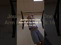 Journey to the OAP Week 16 (11-14-25) #onearmpullup #relativestrength #calisthenics #pullup #pullups