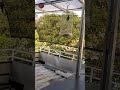 Menikmati suasana pagi di atas balkon jemuran