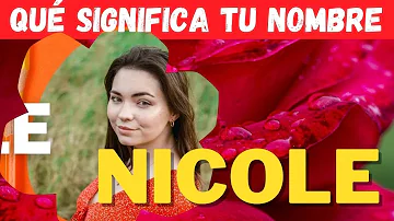 ¿Qué significa Nicole en la Biblia?