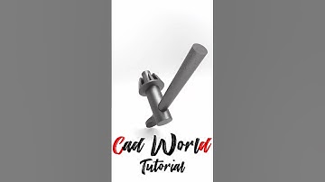 Fusion 360 Tutorial - Drill Chuck Key #cad #fusion360 #mechanical #mechanism #3ddesign #engineering