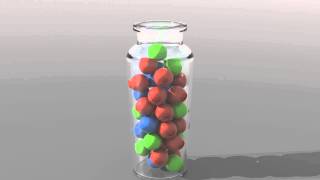 Modo 901 - Dynamics test - Bottle and balls