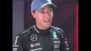 George Russell Wins the 2024 Belgian Grand Prix | Post Race Interview