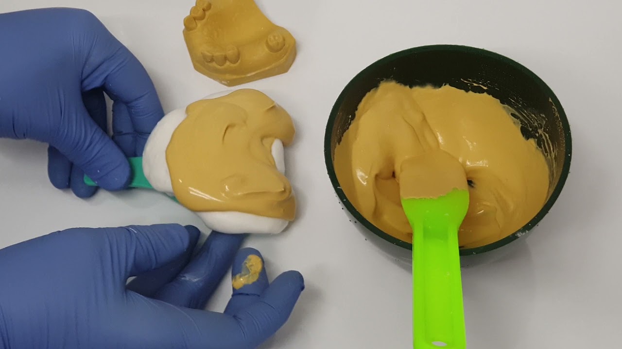 Alginat turnare model