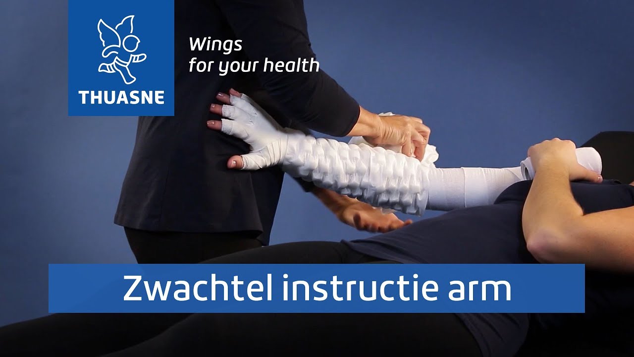 THUASNE MOBIDERM - Zwachtel instructie van de arm - YouTube