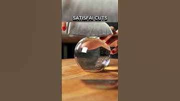 ASMR AI video Cutting Transparent ball #asmr #asmrcutting #asmrvideo #ai