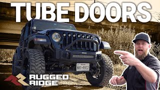 New Fortis JEEP TUBE Doors from Rugged Ridge | Spotlight and Installation Tips