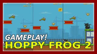 Hoppy Frog 2 - City Escape Gameplay Walkthrough | First 6 Minutes In-Game Experience screenshot 5