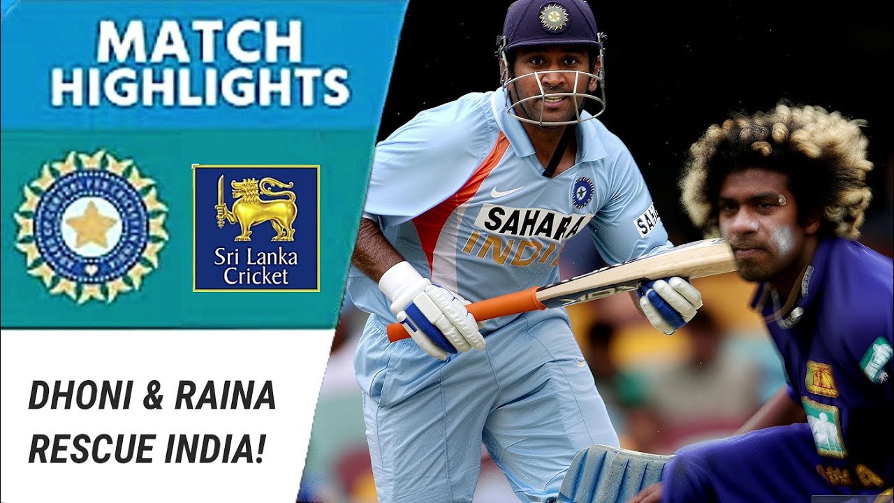 ⁣Dhoni & Raina Rescue India! Munaf–Zaheer Crush Sri Lanka | Virat Kohli's Maiden ODI Fifty