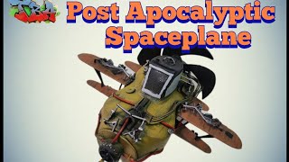 How to make a Spaceplane. Post Apocalyptic, gaslands scratch build.
