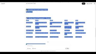 How to make a rubric with Chat GPT