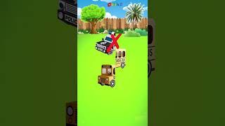 Mencocokkan Mobil Ambulance, School Dan Police Kardus