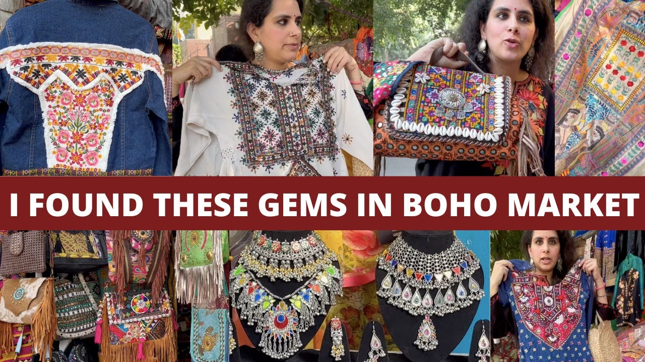 HEAVENLY BOHO BANJARAN MARKET FOR SILVER JEWELRY, BANJARAN KURTIS, BOHO BAGS & DAY OUT WITH PARENTS