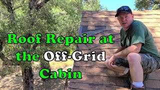 Off-Grid Cabin Roof Repair.