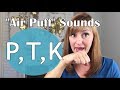 How to Pronounce the P, T and K Sounds in American English