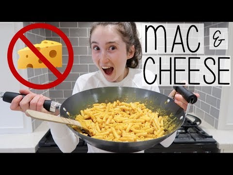 VEGAN MAC & CHEESE TASTE TEST WITH FULL RECIPE | WHAT I EAT IN A DAY VLOG | HOLLY GABRIELLE