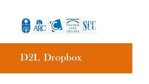 D2L Dropbox