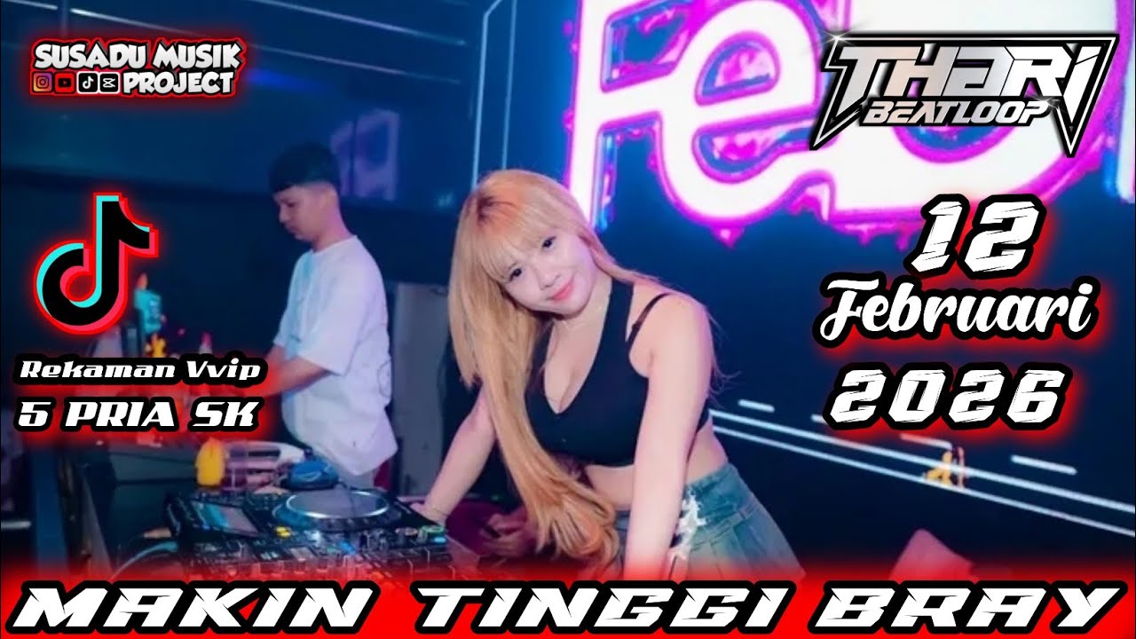 DJ THARI BEATLOOP 12 FEBRUARI 2026 TERBARU MP CLUB PEKANBARU - BREAKBEAT VIRAL TIKTOK 2026 #djviral