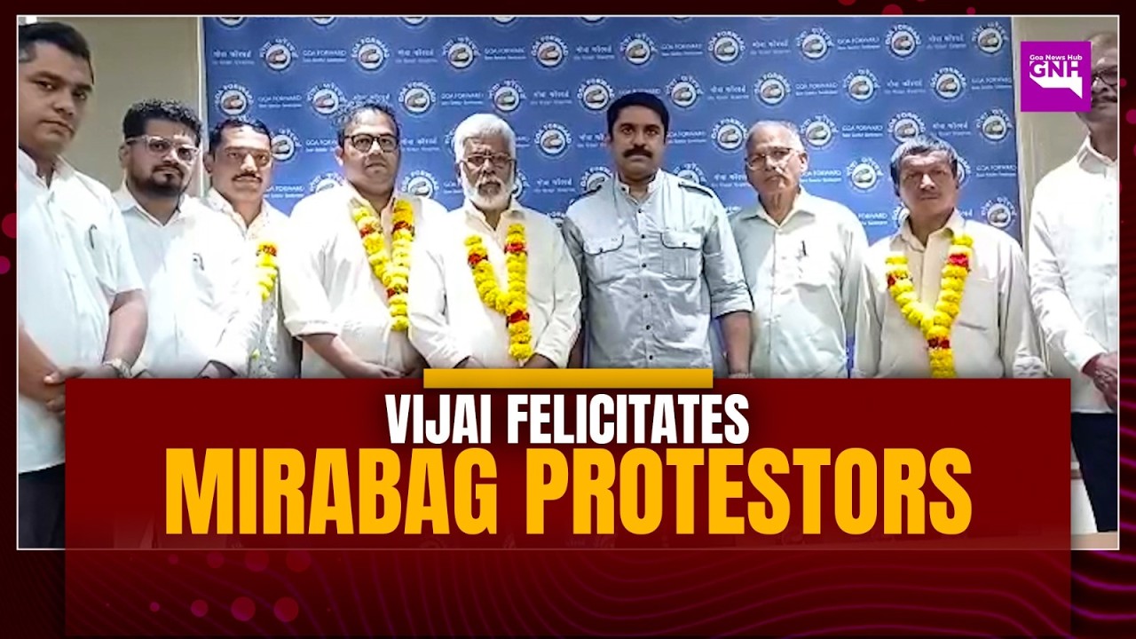 VIJAI FELICITATES MIRABAG PROTESTORS