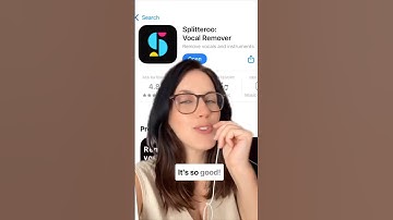 Remove vocals & instruments from songs using the Splitteroo app! #vocalremover #instrumentsremover