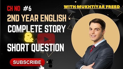 12th English Book ii ch 6 The Man Who Was A Hospital || Paragraph wise Explanation || Possible S.Q