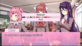 Doki doki literature club ￼#natsuki play with me scene 