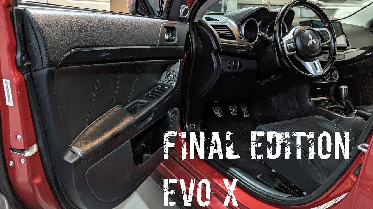 Installing Final Edition Evo X Trim & Door Cards!! YouTube