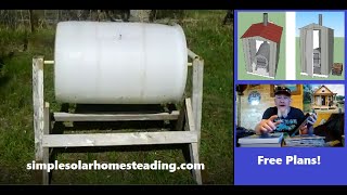 Hand Crank Washing Machine And Many Off Grid Projects With Free Plans!