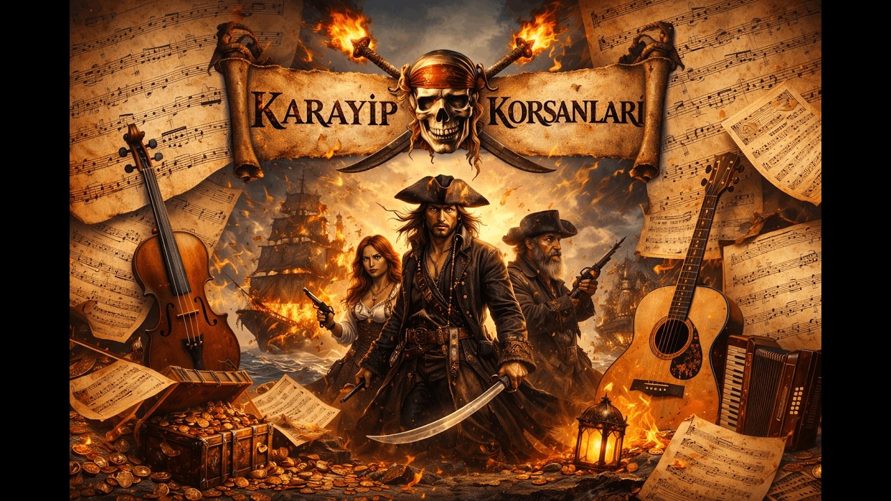 He's Prate - Karayip Korsanları Nota