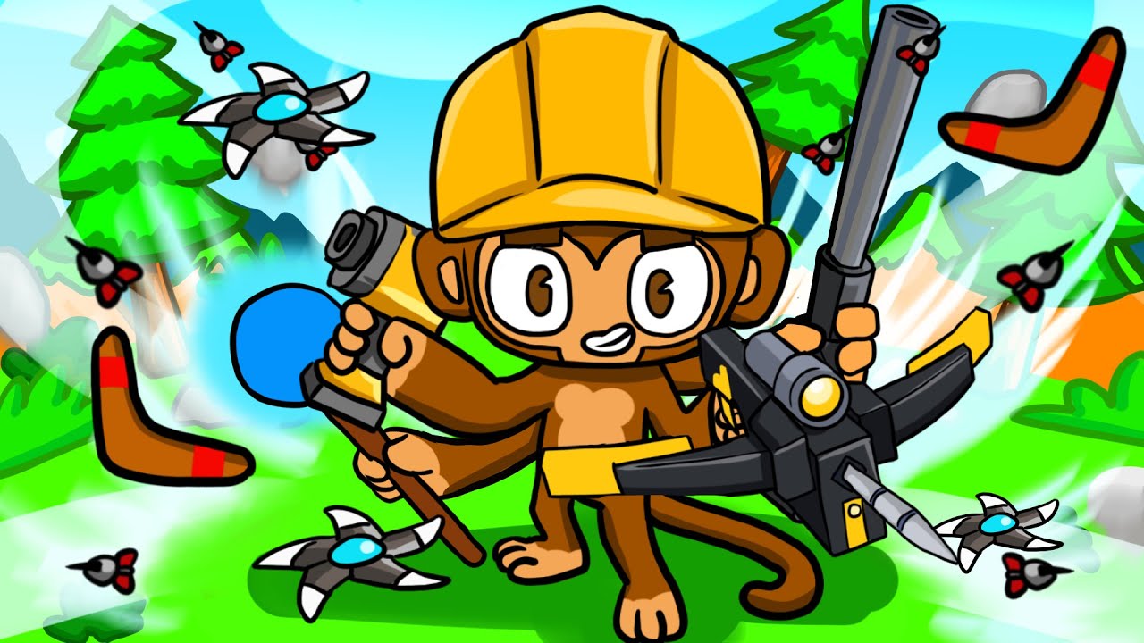 KAŻDA MAŁPKA x1 (ALL IN ONE) z MAĆKIEM - CHALLENGE WIDZÓW! | BLOONS TD6