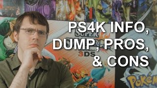 PlayStation 4k Info Dump, Pros, and Cons - The Rant is GO!