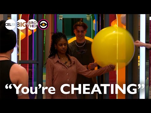 Day 18: The competition gets fierce in a game of popping balloons | Celebrity Big Brother 2024