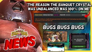 Kabam Crashed Talks Banquet Event Mistakes + More | Incursions Bug, Bugs in General & More [MCN]
