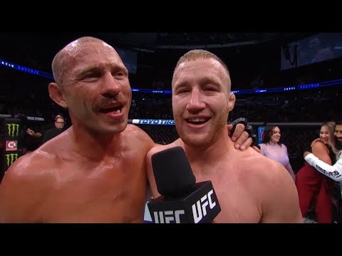 UFC Vancouver Justin Gaethje and Donald Cerrone Octagon Interviews