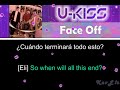 U-KISS - Face Off (Eli&amp;Jun) [Sub Español + Rom]