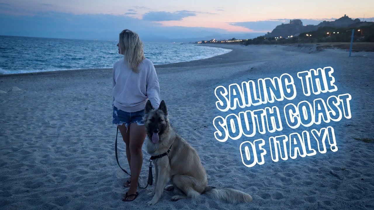 18.  Sailing the South Coast of Italy surrounded by Dolphins! | Life on a Sailboat | Sailing Sunday