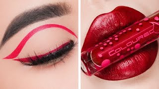 Beautiful Lipsticks Ideas | Lipsticks & Eyes Makeup Tutorial 2024 | Makeup Inspiration Ideas #5