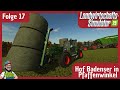 LS25 🚜 F17-PFAFFENWINKEL | BALLEN aufräumen, und was wird aus dem UNKRAUT?!?👍 | PS5 dt.
