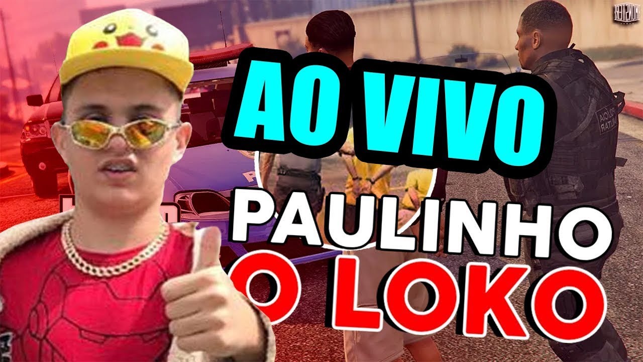 Paulinho o loko ao vivo live - YouTube