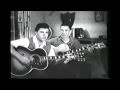 Ricky Nelson and James Burton Playing Acoustic Guitar