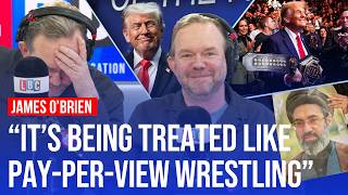 James O'Brien's worrying theory: Trump is taking notes from the WWE