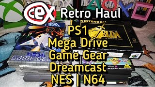 CeX Retro Haul - N64, Game Gear, Dreamcast, PS1 and more!