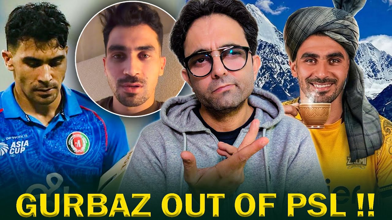 Rahmanullah Gurbaz has officially withdrawn from the PSL 2026 🇦🇫🏏