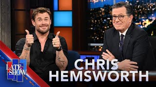 The Most Dangerous Thing I&#39;ve Ever Done - Chris Hemsworth Went Swimming With Sharks