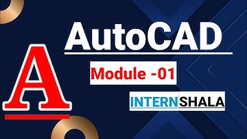 AUTOCAD MODULE 01 ANSWER || Module test of internshala ||  #internshalainternship