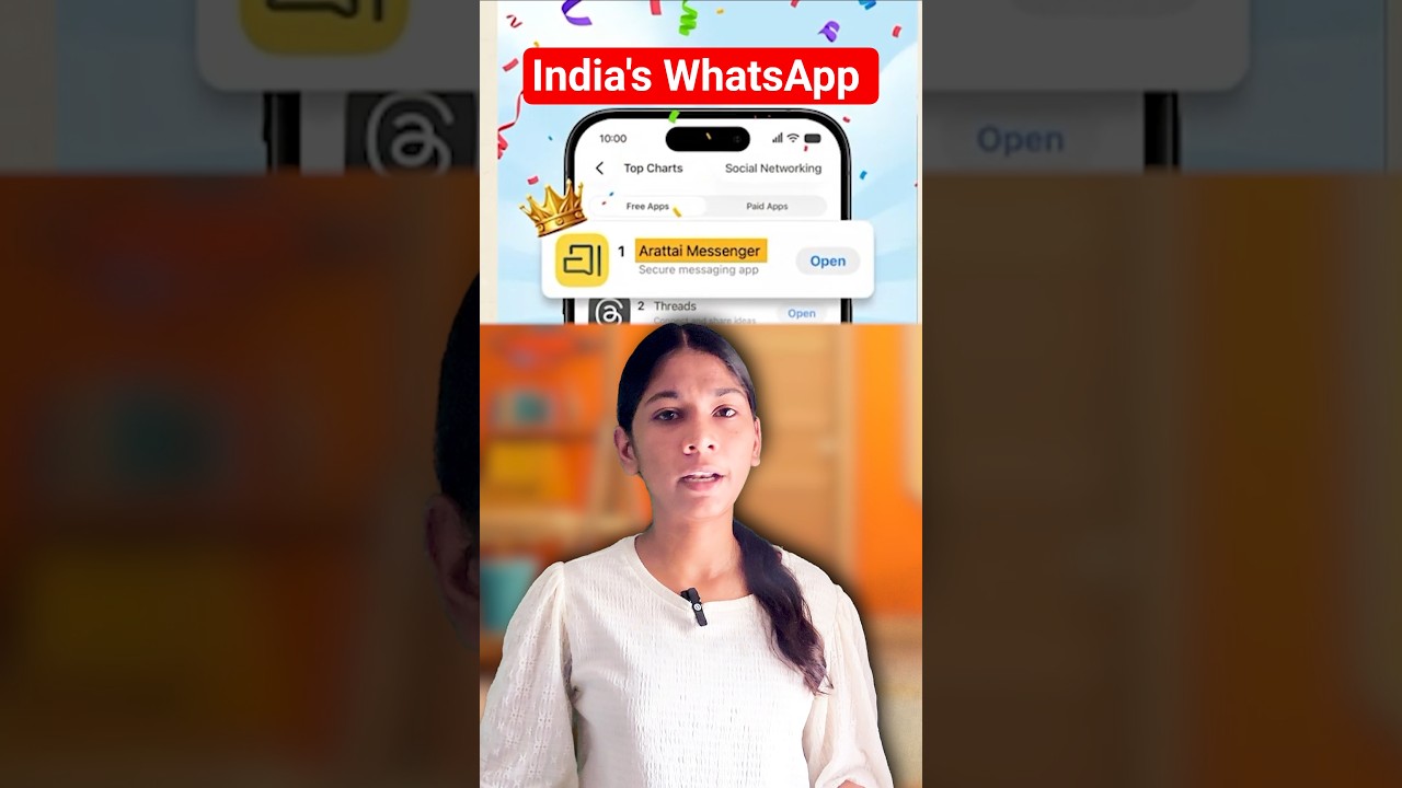 This Indian Messaging App is Going Viral 🚀 | Arattai
