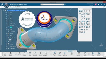 Use 3DExperience to create a mechanical part 6 Surface and Part Design