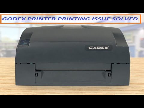 Barcode printer/godex printer/Calibrate/reset