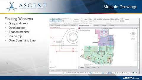 Working Effectively using Floating Windows in AutoCAD 2023