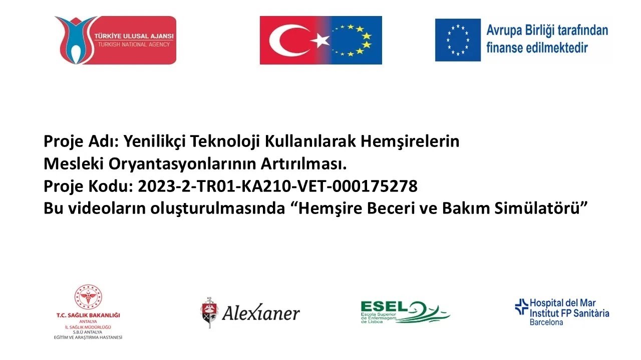 Femoral Bölgeye Intramüsküler (Im) Enjeksiyon Uygulama
