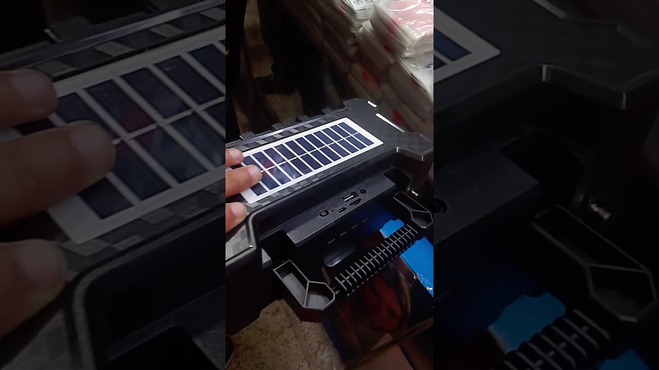 ✓ J-iPOK P353 portable Bluetooth speaker.